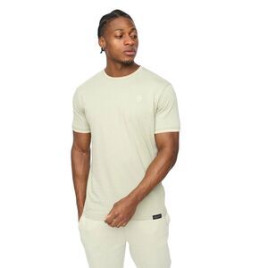 Crosshatch Mens Preece T-Shirt / Light Olive